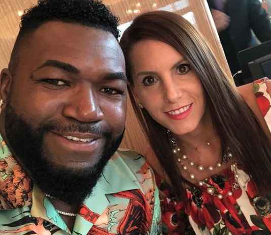 Tiffany Ortiz with her former husband. partner, husband, spouse, relationship